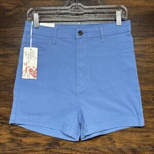 Lover Brand Fashion NWT Girl's Shorts - Sky Blue, High-Rise - Size XL 14-16